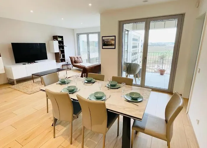 Apartament Elegant 3 Bedrooms Flat In Cloche D'or With Terrace And Parking Luksemburg